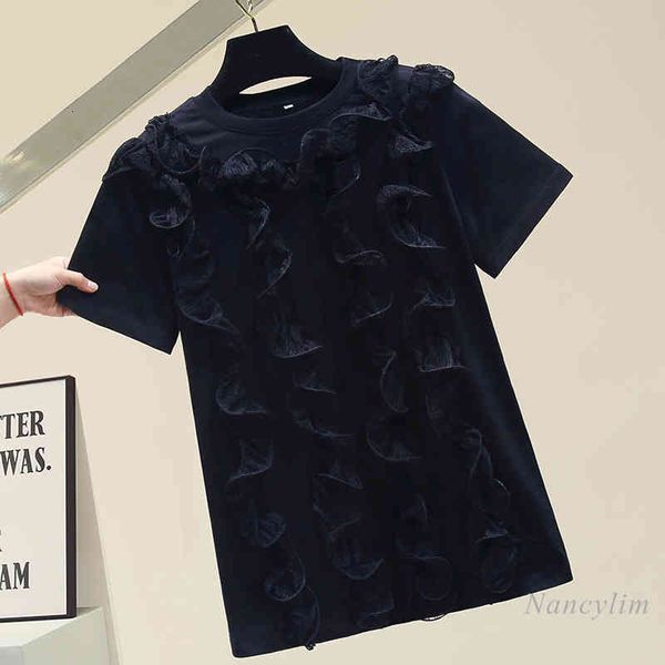 t shirt ruffled short sleeve t-shirt women spring summer white shirts female lady chic solid color nancylim
t shirt ruffled short sleeve t-shirt women spring summer white shirts female lady chic solid color nancylim