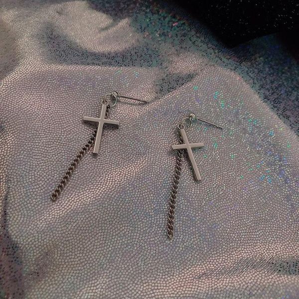 dangle & chandelier personality cross earrings for women men jewelry moda 2021 trendy hiphop rock earring korean fashion wholesale, Silver
dangle & chandelier personality cross earrings for women men jewelry moda 2021 trendy hiphop rock earring korean fashion wholesale, Silver