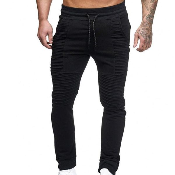men's pants men casual trousers mid waist sports training handsome fitness male autumn wiinter, Black
men's pants men casual trousers mid waist sports training handsome fitness male autumn wiinter, Black