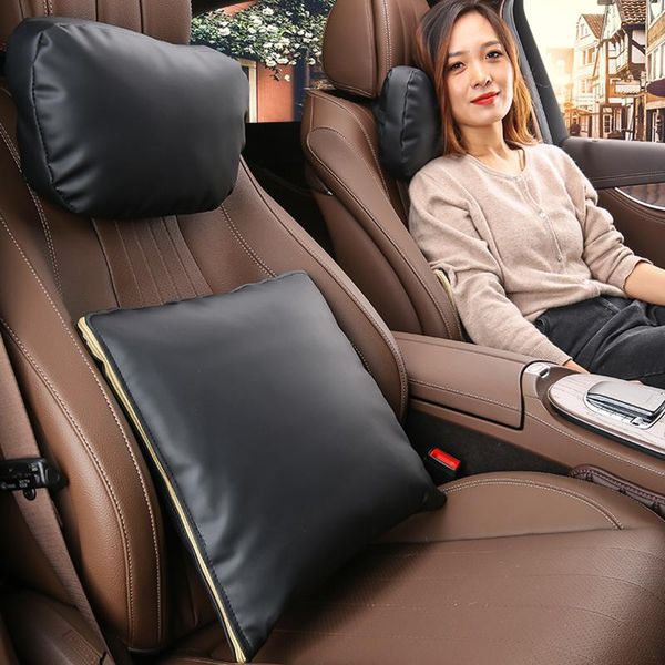 seat cushions microfiber leather car headrest pillow auto support air conditioning quilt wasit neck rest
seat cushions microfiber leather car headrest pillow auto support air conditioning quilt wasit neck rest