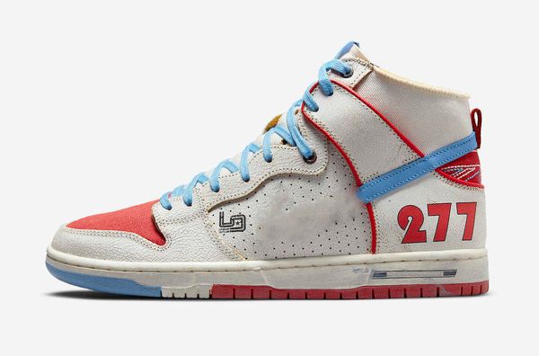 authentic dunk high pro ishod wair magnus walker shoes sb sail university blue red men women athletic sneakers dh7683-100 with original