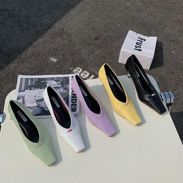square toe women pumps shallow slip on thin high heels mixed color party office shoes black/white/purple/green/yellow spring dress
square toe women pumps shallow slip on thin high heels mixed color party office shoes black/white/purple/green/yellow spring dress
