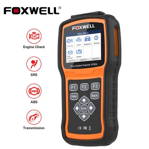 code readers & scan tools foxwell nt604 obd scanner reader 4 system diagnostic engine check abs srs transmission auto obdii car
code readers & scan tools foxwell nt604 obd scanner reader 4 system diagnostic engine check abs srs transmission auto obdii car