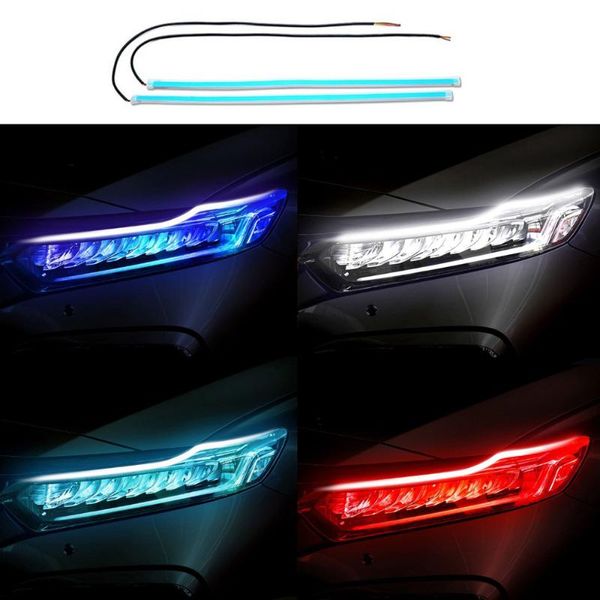 emergency lights 2pcs car led light strip drl daytime running lamp strips auto headlight surface decorative turn signal
emergency lights 2pcs car led light strip drl daytime running lamp strips auto headlight surface decorative turn signal