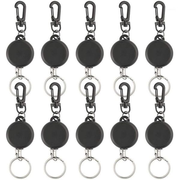 cords, slings and webbing sale 10 pcs retractable key chain badge reel clips ring with steel wire rope, black1
cords, slings and webbing sale 10 pcs retractable key chain badge reel clips ring with steel wire rope, black1
