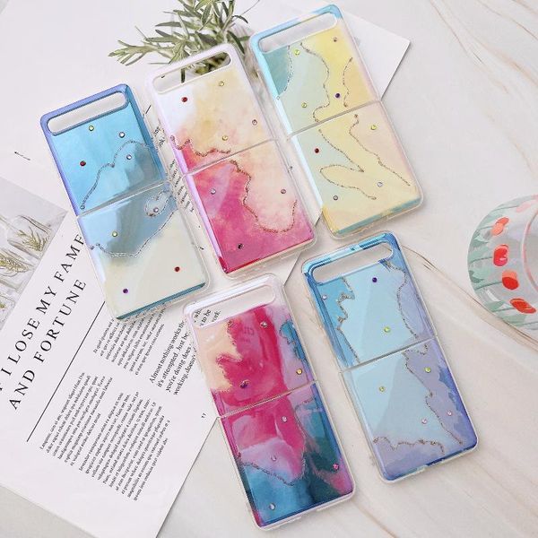 cell phone pouches for samsung galaxy z flip case watercolor rhinestone painting protective anti-drop cover
cell phone pouches for samsung galaxy z flip case watercolor rhinestone painting protective anti-drop cover