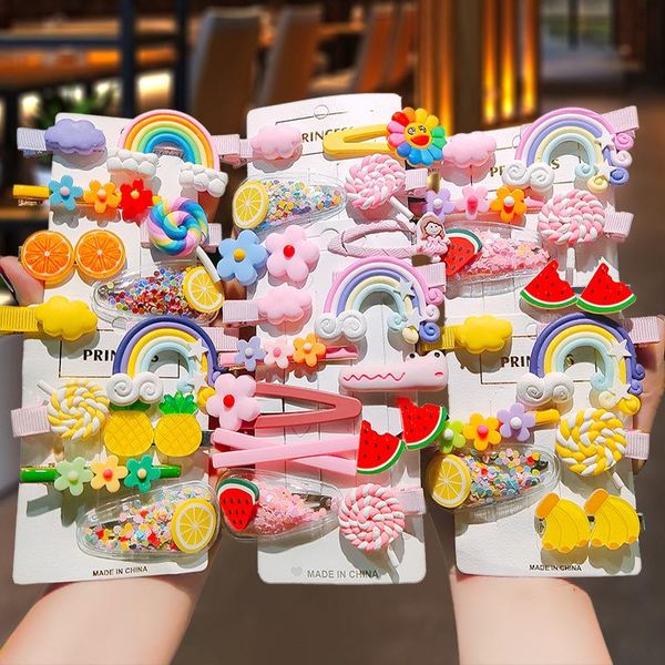 hair accessories children rainbow colorful cute cartoon lovely fruit clip sets, Slivery;white
hair accessories children rainbow colorful cute cartoon lovely fruit clip sets, Slivery;white