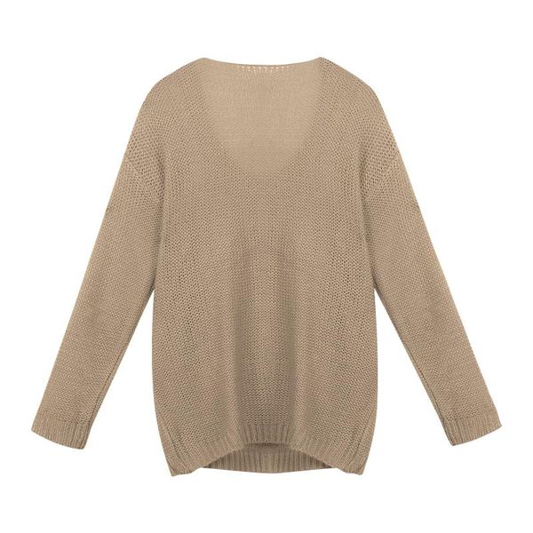 women's sweaters korean fashion pullovers women v neck loose pullover solid color long sleeves sweater pull streetwear, White;black
women's sweaters korean fashion pullovers women v neck loose pullover solid color long sleeves sweater pull streetwear, White;black