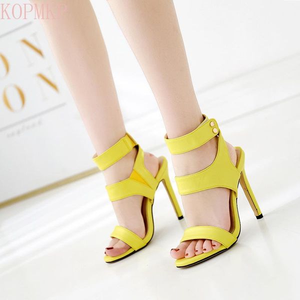 dress shoes fluorescent orange strappy sandals with stiletto heels for ladies in plus-size women, Black
dress shoes fluorescent orange strappy sandals with stiletto heels for ladies in plus-size women, Black