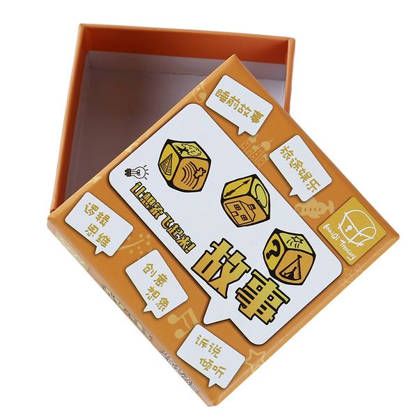 party games story dice puzzle board game telling story metal boxes family/party/friends parents with children kids gift
party games story dice puzzle board game telling story metal boxes family/party/friends parents with children kids gift