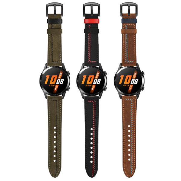 watch bands leather wristband for huawei gt 2 46mm 42mm/gt active/honor magic smartwatch band strap bracelet watchbands black buckle, Black;brown
watch bands leather wristband for huawei gt 2 46mm 42mm/gt active/honor magic smartwatch band strap bracelet watchbands black buckle, Black;brown