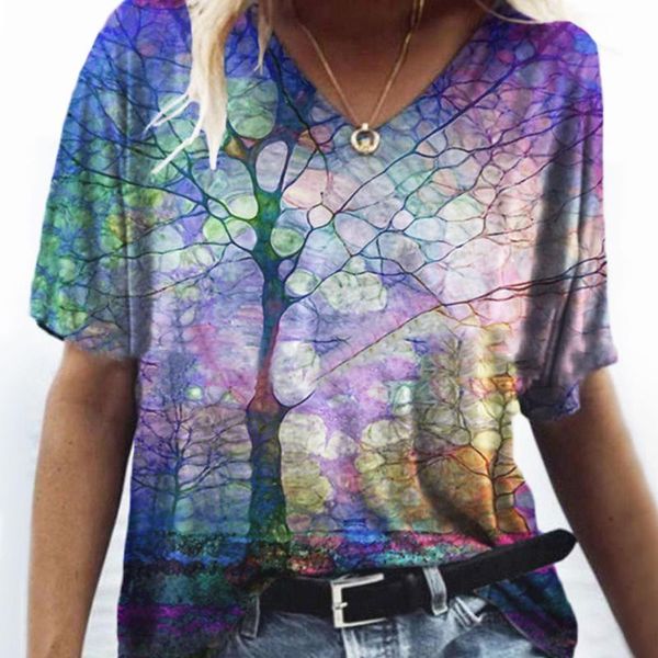 women's t-shirt colorful flowers aesthetic t shirt women short sleeve clothes pullover 2021 summer ladies tshirts camisetas mujer, White
women's t-shirt colorful flowers aesthetic t shirt women short sleeve clothes pullover 2021 summer ladies tshirts camisetas mujer, White