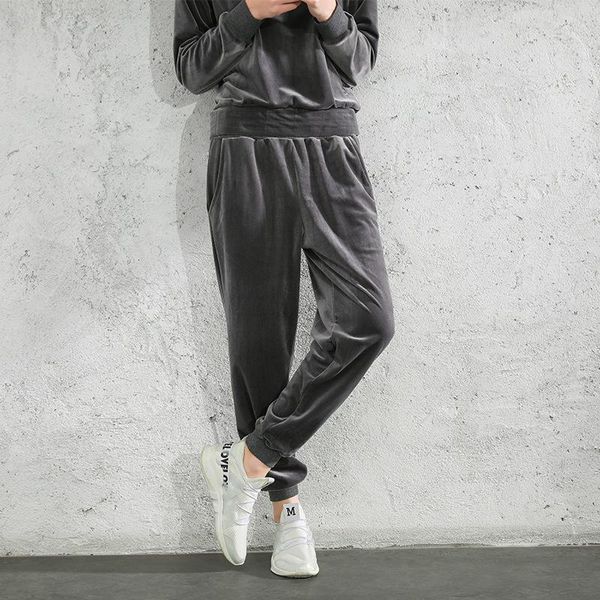 women's pants & capris trb18878 loose casual sports velvet rib running yoga women, Black;white
women's pants & capris trb18878 loose casual sports velvet rib running yoga women, Black;white