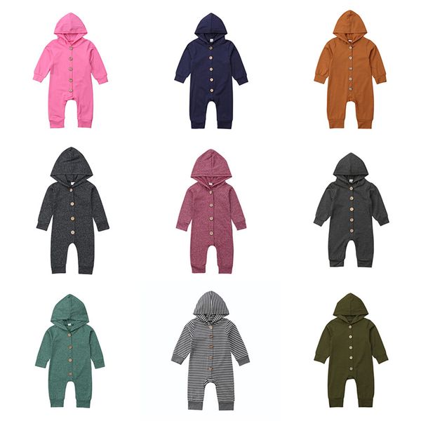 9 colors winter infant baby boy girls cotton hooded long sleeve button romper jumpsuit infant autumn winter clothes outfit, Blue
9 colors winter infant baby boy girls cotton hooded long sleeve button romper jumpsuit infant autumn winter clothes outfit, Blue