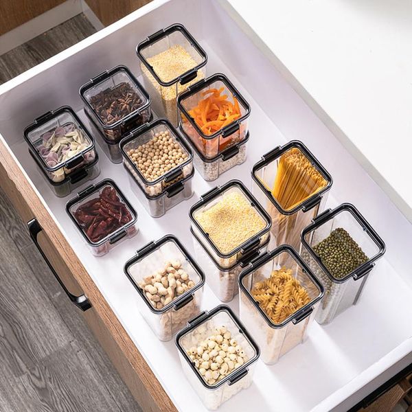 storage bottles & jars 1800ml transparent plastic jar, sealed pet container with lid set pasta household food box, nut seasoning jar
storage bottles & jars 1800ml transparent plastic jar, sealed pet container with lid set pasta household food box, nut seasoning jar