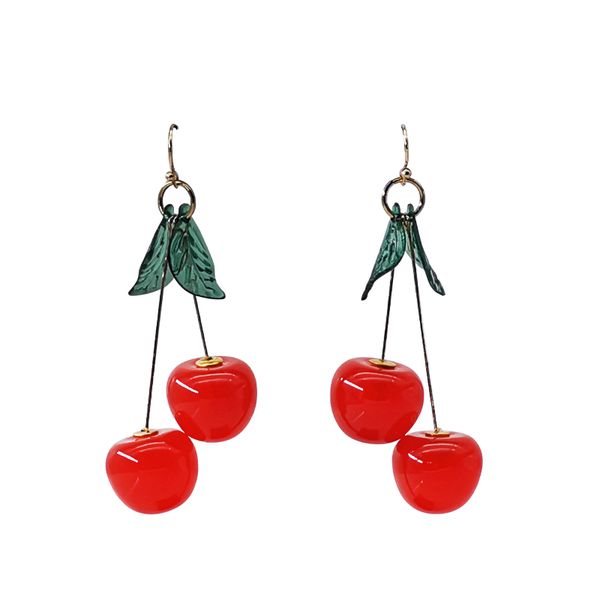 dangle & chandelier new fashion red cherry fruit simple earrings hanging earrings sweet long pendant girl gift, Silver
dangle & chandelier new fashion red cherry fruit simple earrings hanging earrings sweet long pendant girl gift, Silver