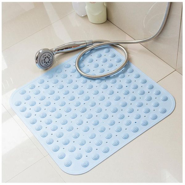bath mats 48x48cm mat tpr rubber non-slip pvc pad with suction cups (light blue)
bath mats 48x48cm mat tpr rubber non-slip pvc pad with suction cups (light blue)