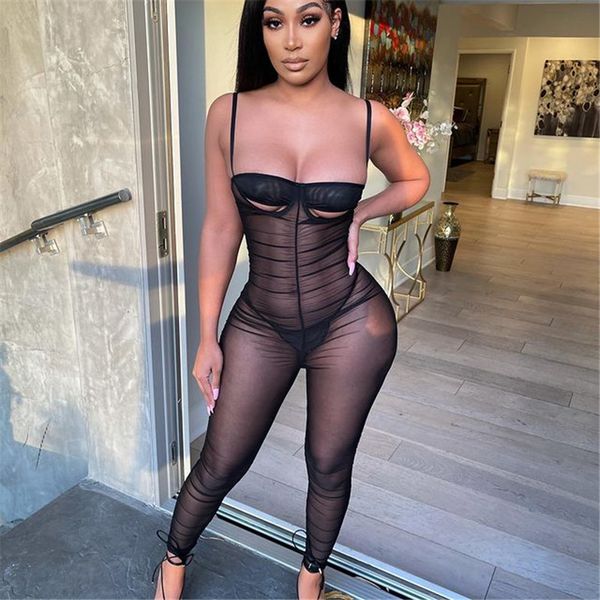 mesh ruched strap summer jumpsuits see through sheer midnight party women outfits one piece jumpsuit 2021 partywear hot, Black;white
mesh ruched strap summer jumpsuits see through sheer midnight party women outfits one piece jumpsuit 2021 partywear hot, Black;white