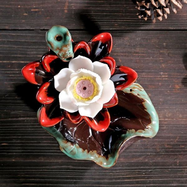 fortune lotus incense burner ceramic retro style backflow lucky l9cf fragrance lamps
fortune lotus incense burner ceramic retro style backflow lucky l9cf fragrance lamps