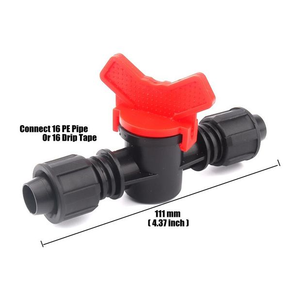 watering equipments 2pcs hi-quality 16 pe pipe valve gardening drip irrigation 16mm tape connectors system locknut hose connector 
watering equipments 2pcs hi-quality 16 pe pipe valve gardening drip irrigation 16mm tape connectors system locknut hose connector