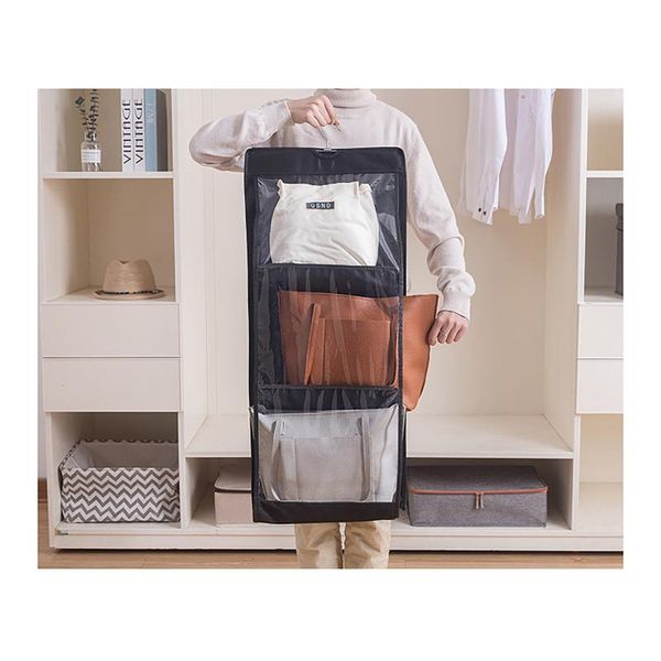 hanging organizer handbag for wardrobe closet transparent storage bag door wall clear sundry shoe with hanger pouch #p1 boxes & bins
hanging organizer handbag for wardrobe closet transparent storage bag door wall clear sundry shoe with hanger pouch #p1 boxes & bins