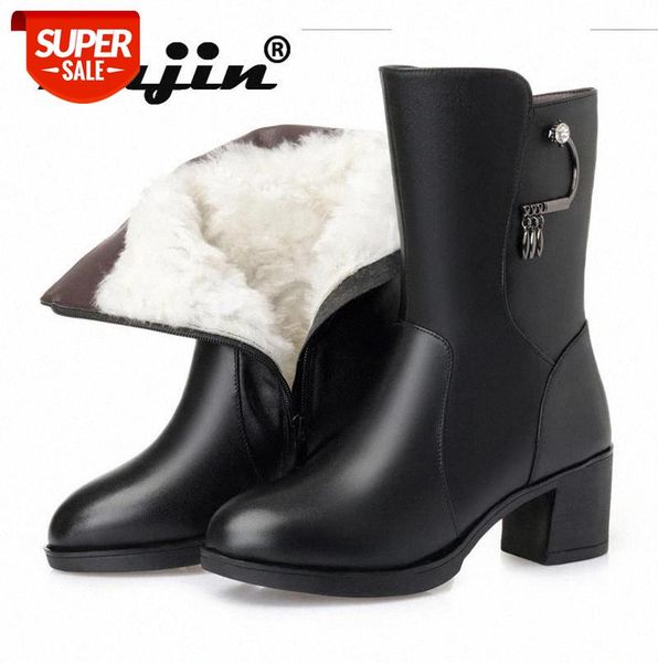 fujin 2021 genuine leather wool women snow boots warm fur warm shoes leather plush mid calf boots platform women winter boot #pg4p
fujin 2021 genuine leather wool women snow boots warm fur warm shoes leather plush mid calf boots platform women winter boot #pg4p