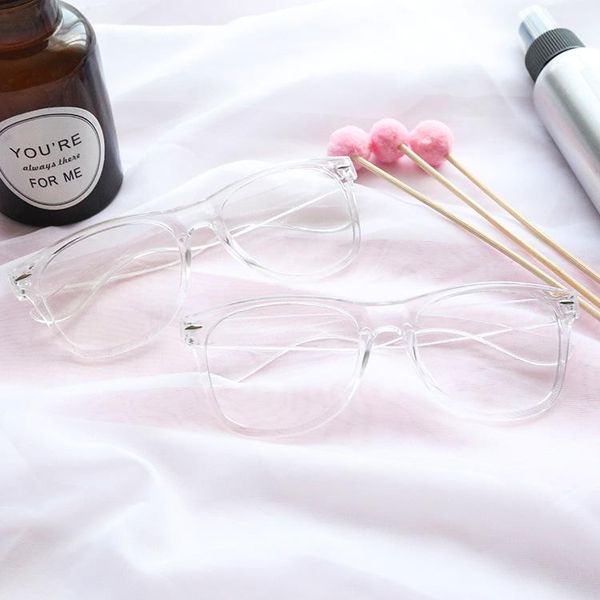 fashion sunglasses frames roaming japanese soft girls transparent frame flat mirror student net red pigment retro glasses animation surround, Black
fashion sunglasses frames roaming japanese soft girls transparent frame flat mirror student net red pigment retro glasses animation surround, Black