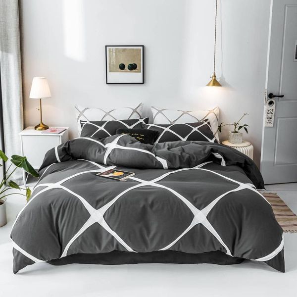 simple knitting large diamond four-piece set student household dormitory duvet cover bed sheet bedding sets
simple knitting large diamond four-piece set student household dormitory duvet cover bed sheet bedding sets