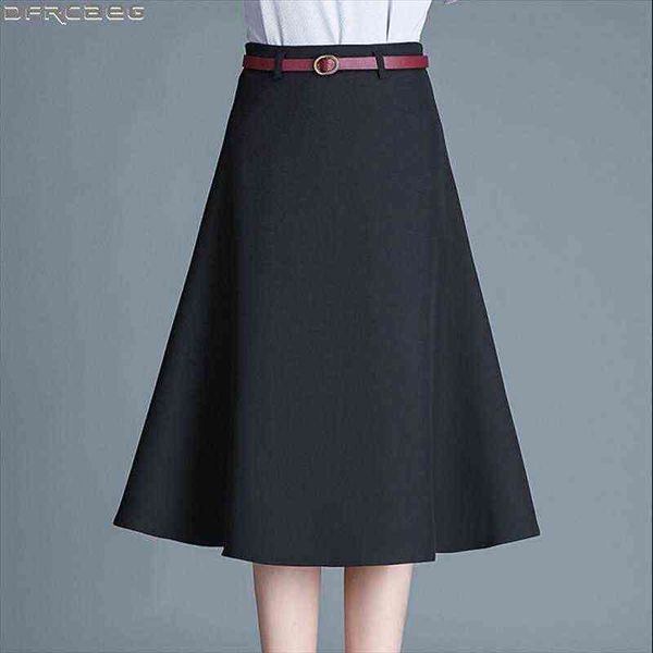 elegant office black pink khaki womens skirts apricot midi with belt lining jupe femme high waisted a line saias
elegant office black pink khaki womens skirts apricot midi with belt lining jupe femme high waisted a line saias