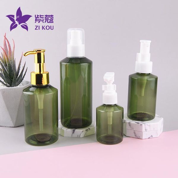 pcs 100ml 150ml 200ml dark green shoulder bottle plastic aluminum oil pump head cosmetics travel storage bottles & jars
pcs 100ml 150ml 200ml dark green shoulder bottle plastic aluminum oil pump head cosmetics travel storage bottles & jars