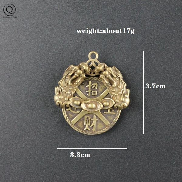 keychains double brave troops keychain accessories pure copper fortune creative decoration car key chain pendants handmade retro keyrings, Silver
keychains double brave troops keychain accessories pure copper fortune creative decoration car key chain pendants handmade retro keyrings, Silver