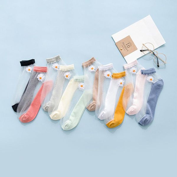socks & hosiery 2021 women girls daisy ankle summer ultrathin sweet candy color transparent breathable comfortable elastic cotton, Black;white
socks & hosiery 2021 women girls daisy ankle summer ultrathin sweet candy color transparent breathable comfortable elastic cotton, Black;white