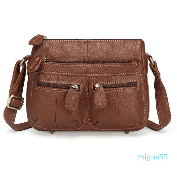 cross body 100% cowhide genuine leather women messenger bags female small shoulder vintage crossbody double pocket
cross body 100% cowhide genuine leather women messenger bags female small shoulder vintage crossbody double pocket