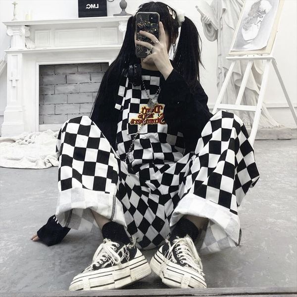 korean street harajuku tooling womens pant style casual cargo overalls high waist loose cows printing trousers straight harem rompers, Black;white
korean street harajuku tooling womens pant style casual cargo overalls high waist loose cows printing trousers straight harem rompers, Black;white