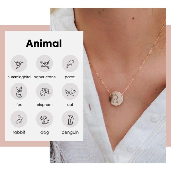 pendant necklaces carlidana cat necklace women trendy custom 316l stainless steel female fashion choker jewelry, Silver
pendant necklaces carlidana cat necklace women trendy custom 316l stainless steel female fashion choker jewelry, Silver