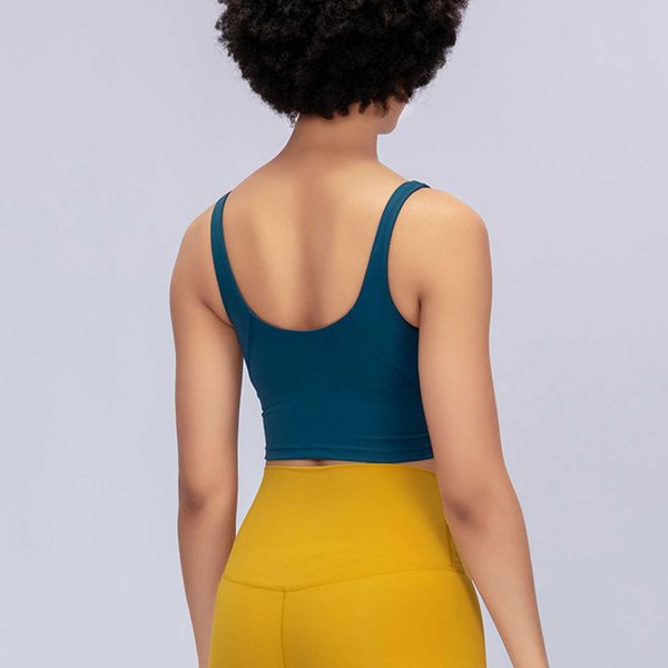 feeling 2021 summer naked sports yoga vest women's u-shaped back bra fitness, Black;white
feeling 2021 summer naked sports yoga vest women's u-shaped back bra fitness, Black;white