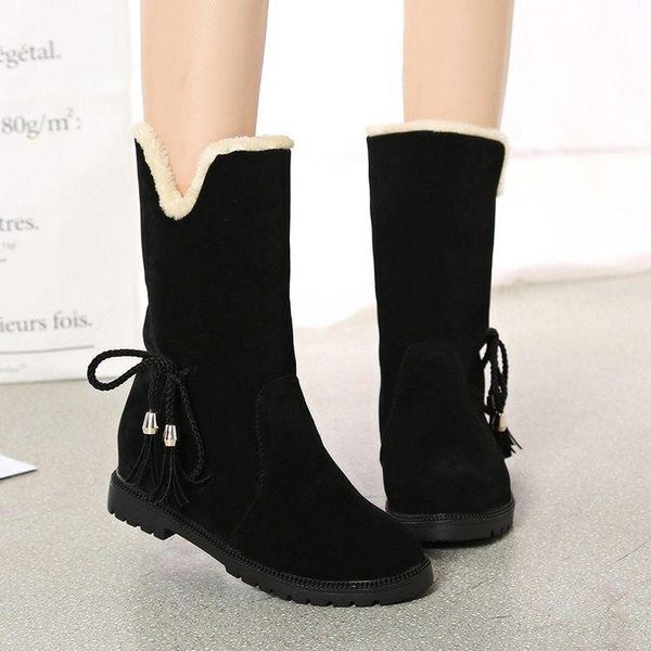 boots shoes woman autumn winter snow ankle anti-slip flat plus thick velvet short warm cotton padded luxury fashion, Black
boots shoes woman autumn winter snow ankle anti-slip flat plus thick velvet short warm cotton padded luxury fashion, Black