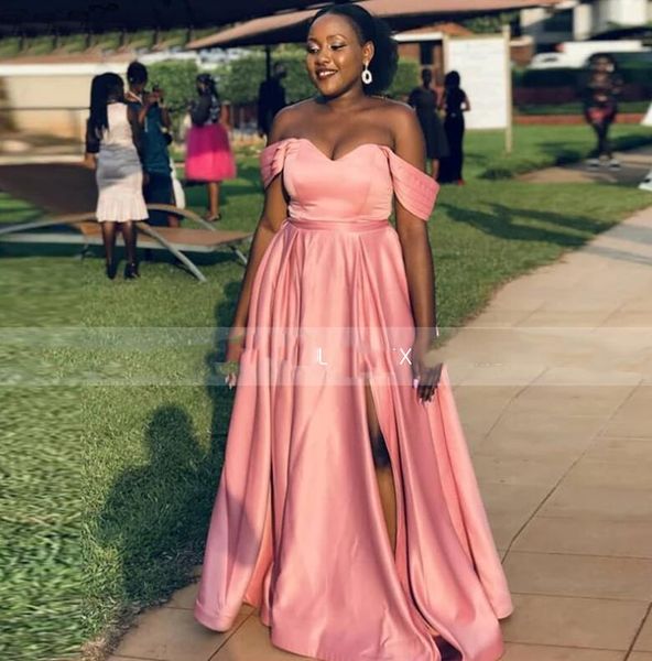 pink a line evening dresses customize plus size off the shoulder slit african women long prom formal gown vestidos de noche, Black;red
pink a line evening dresses customize plus size off the shoulder slit african women long prom formal gown vestidos de noche, Black;red