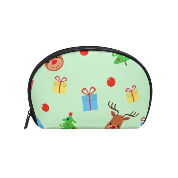 fengju multifuncition shell cosmetic bag purse half moon hanging travel toiletry pouch for girls woman merry christmas bags & cases
fengju multifuncition shell cosmetic bag purse half moon hanging travel toiletry pouch for girls woman merry christmas bags & cases