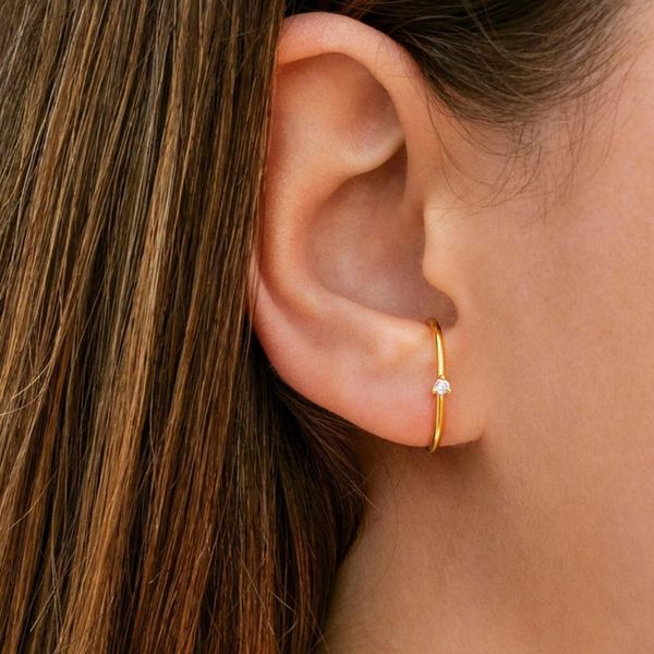 hoop & huggie nedar minimalist prongs cz studs earrings women girls cuff ear simple cute birthday gift jewelry, Golden;silver
hoop & huggie nedar minimalist prongs cz studs earrings women girls cuff ear simple cute birthday gift jewelry, Golden;silver