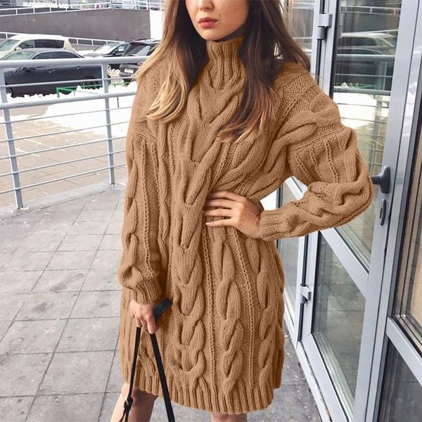 casual dresses high collar knitted sweater for women 2021 autumn winter lantern long sleeve dress ladies white black, Black;gray
casual dresses high collar knitted sweater for women 2021 autumn winter lantern long sleeve dress ladies white black, Black;gray