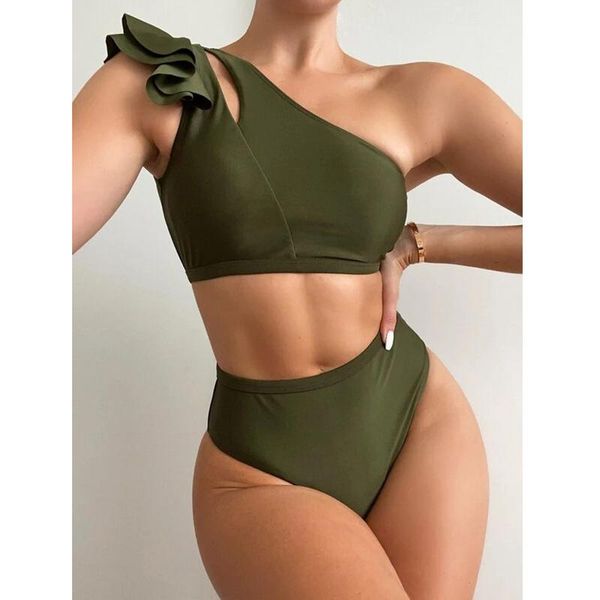 women's swimwear 2021 push up bikinis swimsuits cut out green biquini micro bathing suits one shoulder bikini set, White;black
women's swimwear 2021 push up bikinis swimsuits cut out green biquini micro bathing suits one shoulder bikini set, White;black