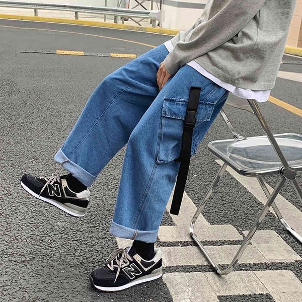 men's jeans calças jeans masculinas casuais largas, calças de alta qualidade, hip hop, cor pura, cintura elástica, bolsos laterais, lon, Blue
men's jeans calças jeans masculinas casuais largas, calças de alta qualidade, hip hop, cor pura, cintura elástica, bolsos laterais, lon, Blue