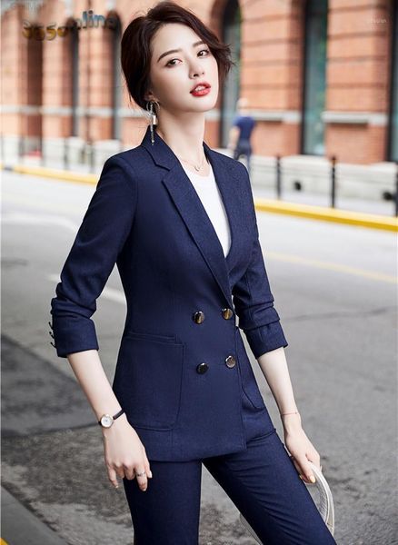 women's two piece pants 2021 autumn winter fabric formal uniform designs pantsuits styles professional career ladies office bla, White
women's two piece pants 2021 autumn winter fabric formal uniform designs pantsuits styles professional career ladies office bla, White