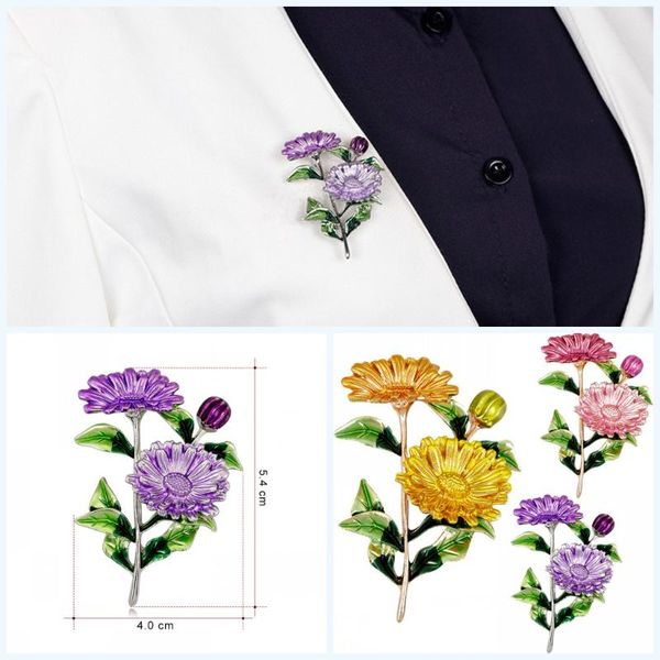pins, brooches 2021 1pc bright color pink/purple/yellow chrysanthemum shape brooch for women girls banquet party pins jewelry, Gray
pins, brooches 2021 1pc bright color pink/purple/yellow chrysanthemum shape brooch for women girls banquet party pins jewelry, Gray