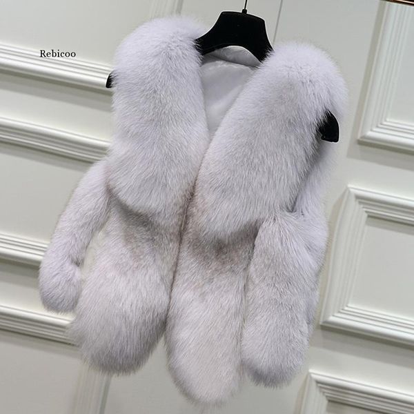 women's vests faux fur coat winter vest for women warm short waistcoat female casual loose jacket sleeveless, Black;white
women's vests faux fur coat winter vest for women warm short waistcoat female casual loose jacket sleeveless, Black;white