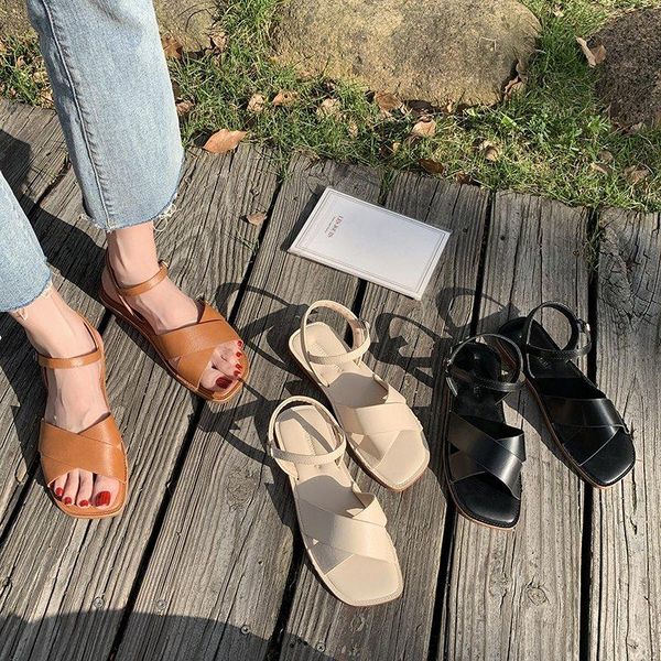 sandals comfort shoes for women buckle strap beige heeled cross-shoes 2021 summer black girls flat gladiator low
sandals comfort shoes for women buckle strap beige heeled cross-shoes 2021 summer black girls flat gladiator low