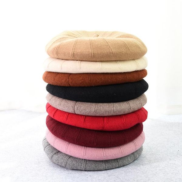 berets lady spring winter hat painter style women cashmere vintage solid color caps female bonnet warm walking cap, Blue;gray
berets lady spring winter hat painter style women cashmere vintage solid color caps female bonnet warm walking cap, Blue;gray