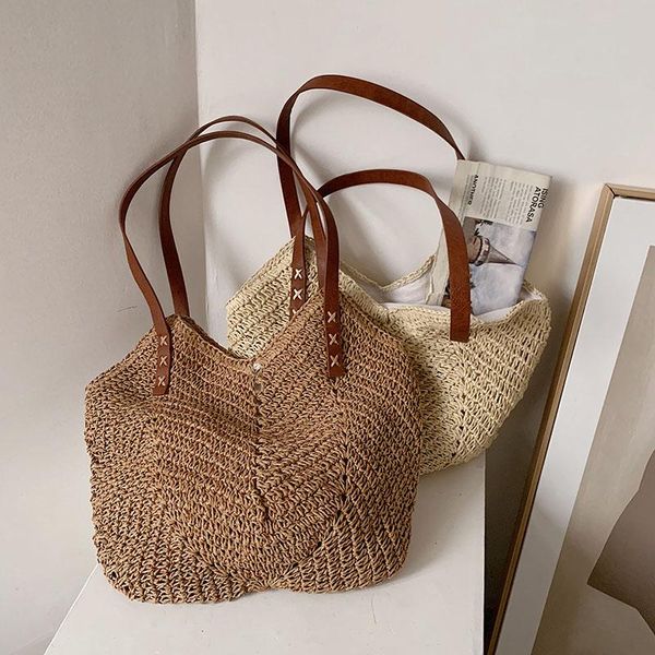 evening bags 2021 summer straw beach tote bag travel shopper weaving shopping hand-woven women's shoulder handbag bohemian
evening bags 2021 summer straw beach tote bag travel shopper weaving shopping hand-woven women's shoulder handbag bohemian