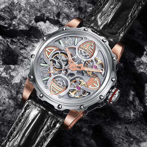 wristwatches heng genuine automatic mechanical watch large dial high-quality movement luminous waterproof hollow casual male, Slivery;brown
wristwatches heng genuine automatic mechanical watch large dial high-quality movement luminous waterproof hollow casual male, Slivery;brown